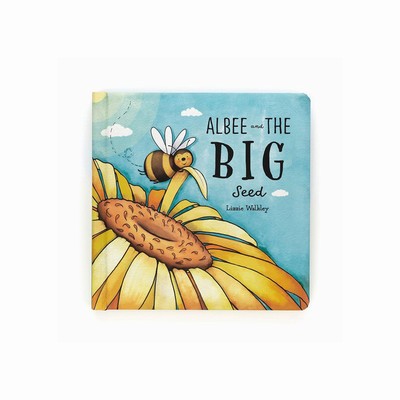 Jellycat Albee And The Big Seed and Bashful Bee Medium Australia | 256389SQB